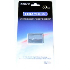 Sony MicroMV CASSETTE 60min Sony MicroMV CASSETTE 60min